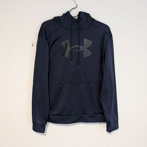 Under Armour Men's Dark Blue Hoodie Size L